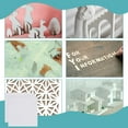 thumbnail image 7 of 2pcs White PVC Foam Board Square Craft Foam 11.8"x11.8" Foam PVC Sheet Poster Board Lightweight Rigid Mount Board for Signboards Displays Crafts Modelling Art Framing Screen Printing WhiteDIY, 7 of 7