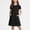 Black, variant on ATOGUTA Formal Dresses for Teen Girls Summer Beach Dress Hawaiian Party Wedding Vacation Sundress Size 5T-15. Black