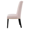 thumbnail image 6 of Side Dining Chair, Nailhead, Set of 2, Pink, Velvet, Modern Contemporary, Kitchen Room Cafe Bistro Restaurant Hospitality, 6 of 9