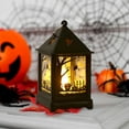 thumbnail image 5 of Arghm LED Handheld Halloween Lantern, Pumpkin Shape, Laser-Cut Witch Star Designs, Night Light, Home Outdoor Party Decor, Prop Ornament, 5 of 6