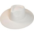 thumbnail image 1 of VERVE 8 Wide Brim Vegan Felt Rancher Hat - Women, Men, and Kids Fedora Style with Adjustable Inner Drawstring, 1 of 8