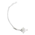 thumbnail image 3 of JOYARIS Pulsera Ajustable Nudo De Bruja Piedras Plata Ley 925 Talla Largo / Ancho 20 cm x 7.5 mm PT-0000916, 3 of 4