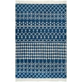 thumbnail image 2 of nuLOOM Ismeny Wool Modern Trellis Area Rug, 7' 6" x 9' 6", Blue, 2 of 2