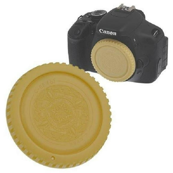 Fotodiox Cap-Body-Nikon-Gold Designer Body Cap for Nikon F-Mount Camera, Gold