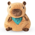 thumbnail image 6 of Lilly’s Love 5lb Weighted Stuffed Animal for Anxiety Relief, Clyde-The Capybara, Sensory Plush for Kids & Adults, 6 of 8