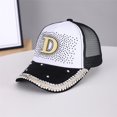 thumbnail image 2 of Breathable Sequin Baseball Cap for Men Women Adjustable Casual Sports Hat, 2 of 6