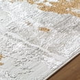 thumbnail image 6 of Mark&Day Area Rugs, 7x9 Alton Modern Light Beige/Light Gray Area Rug, Ivory White Mustard Carpet for Living Room, Bedroom or Kitchen (6'7" x 9'), 6 of 7