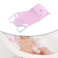thumbnail image 4 of Red de soporte para baño de bebé, red de soporte para baño en fregadero o bañera, antideslizante estable, almohadilla de red de baño con cojinete de c Rosa, 4 of 7