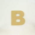 thumbnail image 3 of Package of 1, 12 Inch X 3/4" Thickness MDF Letter B in The Arial Font, Thick, Upper Case for Art & Craft Project, Made in USA, 3 of 4