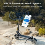Ausom F1 MAX off Road Electric Scooter for Adults, 1400W Dual Motor, 62 Miles Range, 45 mph Speed, 72% Uphill, E-ABS & Hydraulic Brakes, NFC Lock, Foldable E-Scooter with Lightings