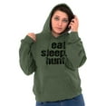 thumbnail image 4 of Eat Sleep Hunt Sport Hunting Season Hoodie Sweatshirt Women Men Brisco Brands L, 4 of 6