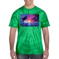 thumbnail image 2 of Wild Bobby, Jumping Whale During Beach Sunset, Animal Lover, Tie-Dye Tees, Spiral Kelly, X-Large, 2 of 3