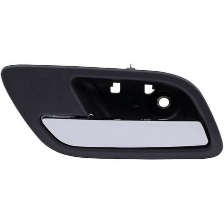 Rear Left Interior Door Handle - Compatible with 2007 - 2014 GMC Yukon XL 1500 Sport Utility 4-Door 6.2L V8 Naturally Aspirated OHV FLEX 2008 2009 2010 2011 2012 2013