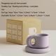 thumbnail image 5 of Café De Cerámica Con Asa Tazas De Pareja De Alta Capacidad Taza Gorda De Cerámica Eigraketly HA043650-04, 5 of 5