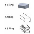 thumbnail image 2 of Premium Piston Rings Set | Compatible with 09-16 Toyota and Lexus 2.5L 2.7L DOHC| Standard Size, 2 of 2