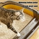 thumbnail image 5 of RKSTN Litter Box King Cat Litter Bowl Xl Yellow, 5 of 6