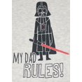 thumbnail image 3 of Body de manga corta de Darth Vader de Star Wars para bebés de 0 a 3 m, 3 of 4