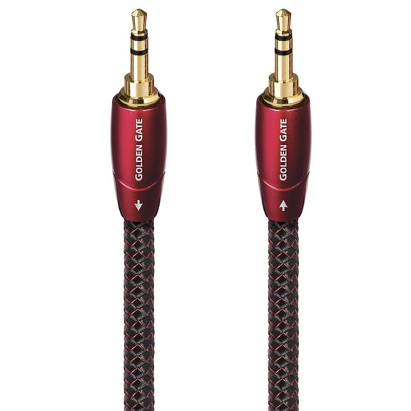 Cable auxiliar AudioQuest Golden Gate de 3,5 mm macho a macho