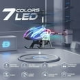 thumbnail image 2 of Lenbar Remote Control Helicopter, 7 Colors Light, Altitude Hold, One-Key Take-Off/Landing, 2.4GHz Indoor Toy for Kids, 2 of 6