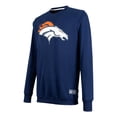 thumbnail image 4 of NFL Sudadera Cuello Redondo Denver Broncos Azul Marino para Hombre, Talla Grande, 4 of 8
