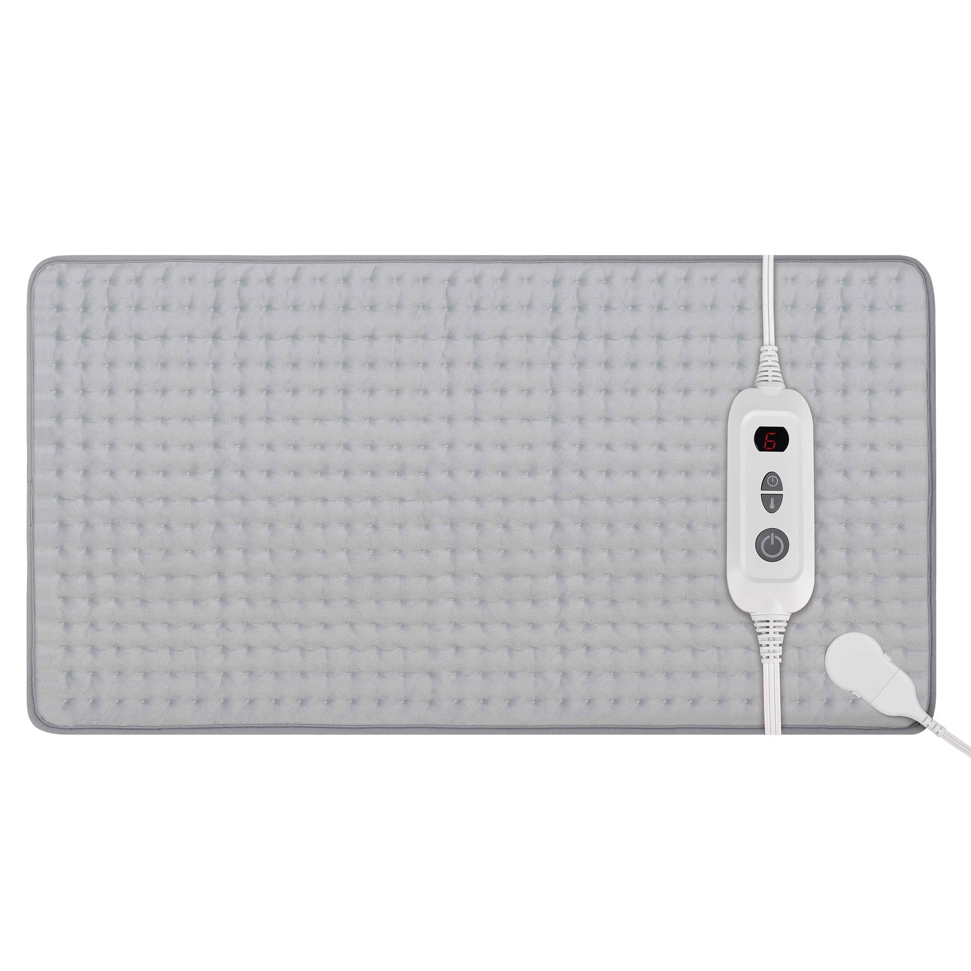 Equate XXL Electric Heating Pad, 6 Heat Settings with Auto Shut Off, 18 x 33 in