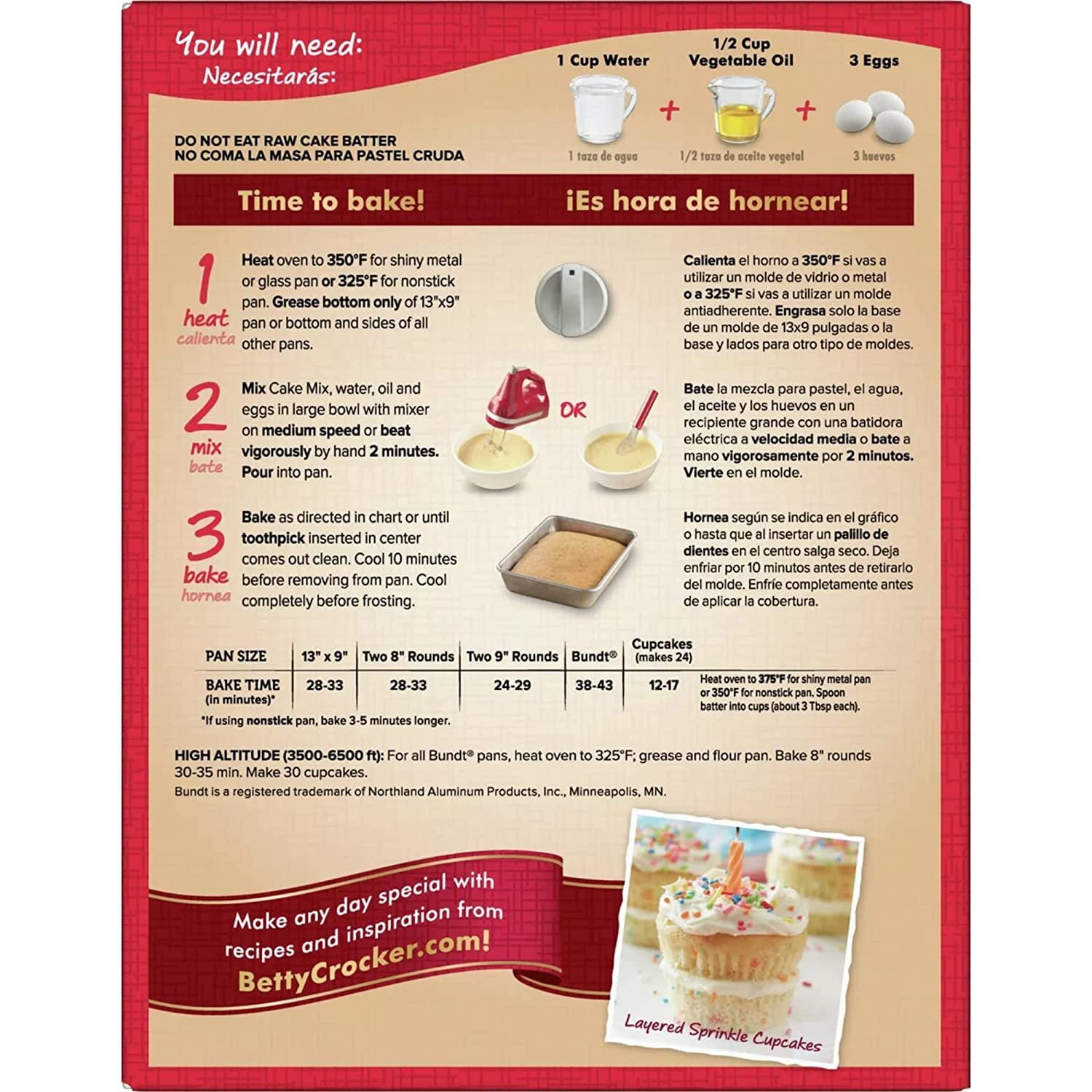 Rainbow Chip Party Betty Crocker Cake Mix 425g | Buy Now With Express International Delivery