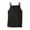 Black, variant on HAiming Kids Girls Solid Color Soft Camisole Undershirts Summer Casual Comfort Breathable Stretch Bottom Tank Tops