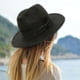 thumbnail image 5 of Sombrero para el sol de unisex Accesorios para fotos Visera para el sol Sombrero para el Sombreros de Panamá clásicos , negro Soledad Sombrero de Copa Panamá Jazz, 5 of 7