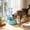 Blue, variant on Large Capacity Automatic Pet Water Dispenser Gravity Continuous Refill Drinking Bowl Waterer for Cats Dogs Puppies Kittens Home Indoor