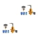 thumbnail image 3 of Regulador de presión de combustible ajustable Riwesomey universal de aleación color oro 2piezas, 3 of 6