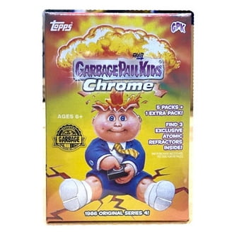 Topps 2022 Garbage Pail Kids Chrome Hobby Box, 24 Packs, 4 Cards