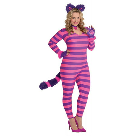 Lady Cheshire Cat Adult Costume - Plus Size