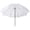 White, variant on Lace Heart Transparent Folding Umbrella, Romantic Windproof Travel Umbrella for Rain Sun
