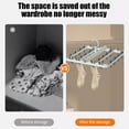 thumbnail image 4 of Clothes Racks for Hanging Clothes Hanging Clothes Rack Clothes Rack Laundry Clothes Rack Clothes Rack Clothes Rack with Foldable Hanging Points 24 Clip Household Socks Underwear Underwear, 4 of 7