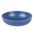 thumbnail image 2 of Gibson Home Rockabye Melamine Coupe Shape Dinner Bowl, Set of 4, 8.5-inch Diameter, Matte Blue, Kitchen Accessories, 2 of 4