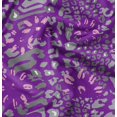 thumbnail image 1 of Soimoi Purple Heavy Canvas Fabric Leopard Animal Skin Print Fabric by Yard 58 Inch Wide, 1 of 6