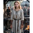 thumbnail image 3 of Medieval Leather Belt with Chatelaine Tools Clip Renaissance Accessories Set, 3 of 6