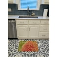 thumbnail image 3 of Carolines Treasures TMTR0232RUG Floral by Malenda Trick Machine Washable Memory Foam Mat, 3 of 4