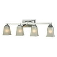 thumbnail image 3 of Thomas Lighting CN573411 Sinclair 4-Light for the Bath in Brushed Nickel with Frosted Glass, 3 of 3