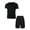 Black, variant on Kids Boys Sport Outfit Football Jersey Basketball Shirts Athletic T Shirt with Mesh Shorts White 24