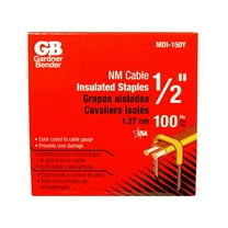 Gardner Bender 1 In. x 1/2 In. Carbon Steel Cable Staple (100-Count) MDI-150Y