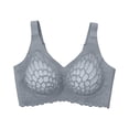thumbnail image 4 of Full Figure Lace Underwire Bra for Push Up Plus Size Support Comfortable Everyday T Shirt Fit with Wide Sides and Secure Back Closure, 4 of 4