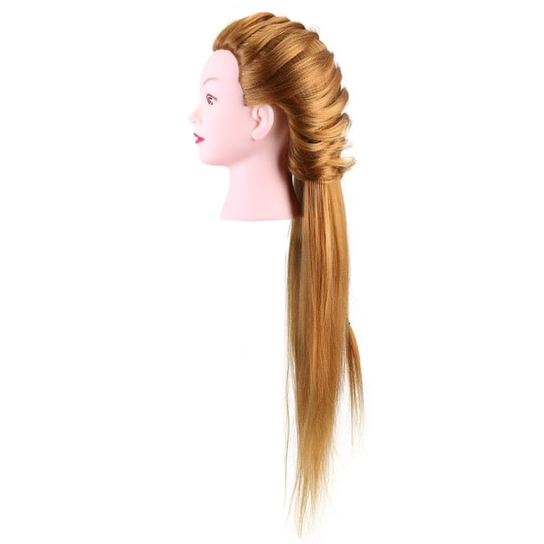 Maniqui Cabeza Peluca Ecomeon Pelo Natural 60cm