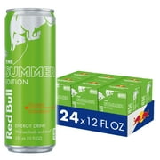 Red Bull Summer Edition Curuba Elderflower Energy Drink, 12 Fl Oz, 24 Cans (6 Packs of 4)