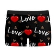 thumbnail image 5 of Gunia Men's Boxer Briefs Heart Print Valentine's Day Shorts High Elasticity Stylish For Everyday Wear Funny Underwear S-Xxxl, 5 of 5