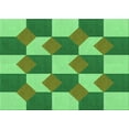thumbnail image 1 of Ahgly Company Indoor Rectangle Patterned Stoplight Go Green Area Rugs, 2' x 5', 1 of 6
