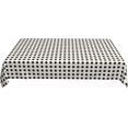 thumbnail image 5 of Rectangle Tablecloth 60x102 Inch, Gingham Buffalo Plaid Tablecloth Rectangle Oil Spill Proof Table Cloths Table Topper for Kitchen Dining Picnic Party Home Decoration, 5 of 8