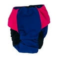 thumbnail image 3 of Barkertime Hot Pink on Blue Cat Diaper, 3 of 5