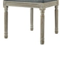 thumbnail image 6 of Rustic Manor Saad Linen Upholstered Dining Chair (Set of 2), Grey, 6 of 8