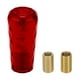 thumbnail image 1 of Perilla de Cambio de Auto Unique Bargains, Universal para Perilla de Cambio de Vehículo Automático y Manual con 2 Adaptadores Acrílicos, 1 Juego Rojo de 10 cm, 1 of 7
